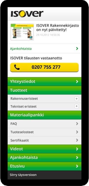 Isover Mobiili