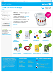UNICEF-verkkokauppa Etusivu